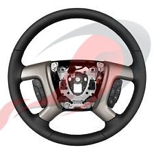 2009-2014 Silverado Sierra Tahoe Suburban Black Leather Steering Wheel 22947784