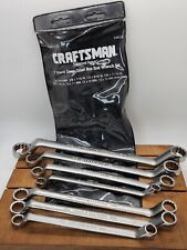 7 Piece - Craftsman - Deep Offset Box End Wrench Set - Sae Metric - 944328 Usa
