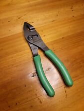 New Snap On 46acf Green 6 Combo Slip Joint Pliers Fast Free Shipping