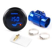 2 52mm Digital Water Temperature Gauge Meter W38mm Joint Pipe Sensor Adapter