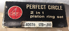40076 Perfect Circle Piston Ring Set 283 307 Chevrolet V8 Std-.010