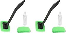 2 Pack Car Windshield Cleaner Tool Inside Car Window Glass Cleaning Auto-home