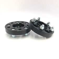 2pc Hub Centric Black Wheel Spacers Adapters 5x108 63.4 Cb 20mm Jaguar Ford