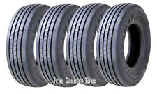 Set 4 Gremax Heavy Duty All Steel Trailer Tires 22575r15 14pr 124121m
