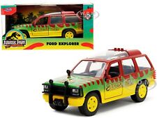 Ford Explorer Jurassic Park 30th Anniversary 132 Diecast Model Car Jada 31956