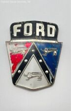 Ford Vintage Plastic Emblem 1950s Badge Hood Ornament