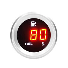Digital Fuel Level Gauge With Flashing Car Fuel Level Meter 9-35v V5h0