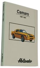 Hollander Chevrolet Camaro Auto Parts Interchange Manual 1967 - 1981