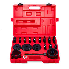 23 Pcs Front Wheel. Drive Bearing Removal Adapter Puller Pulley Tool Kit Wcase