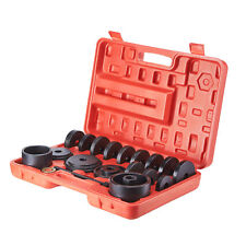 23 Pcs Front Wheel Drive Bearing Removal Adapter Puller Pulley. Tool Kit Wcase