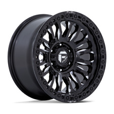 18 Inch Black Milled Wheels Rims Fuel Offroad Rincon Fc857 18x9 1mm 5x5 Lug