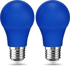Led Blue Light Bulb A19 9w 60w Replacement Blue Color Light Bulbs E26 Base Dec
