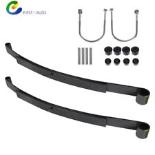 Heavy Duty Rear 2 Leaf Spring Kit With Bushing Sleeves For Ezgo Rxv Golf Cart