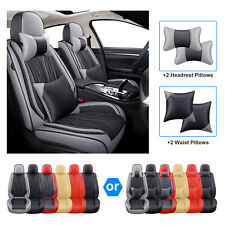 For Honda Car Seat Covers Full Set Deluxe Front Rear Seat Protector