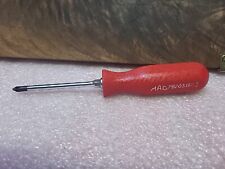 Mac Tools Pb2031ar Red Hard Handle Phillips 1 No.1 Screwdriver