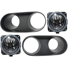 Fog Light Kit For 2003-04 Ford Mustang Front Left And Right With Fog Light Trim