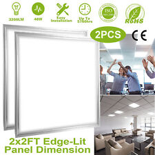 48w 22ft Led Panel Light 3200lm Ceiling Lighting Led Troffer Recessed Edge-lit