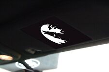 2015-2022 Us Mustang Vcms72 Visor Warning Cover Overlay- Coyote Perf.