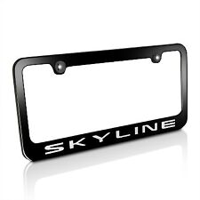 For Infiniti G35 G37 Skyline Black Metal License Plate Frame