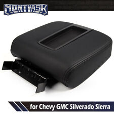 Black Center Console Armrest Lid For 07-14 Tahoe Silverado Gmc Yukon Sierra