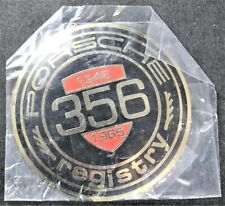 Porsche 356 Registry 1948-1965 Automobile Car Club Emblem Or Badge - New
