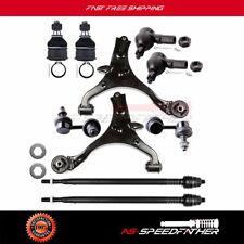 For 2001-2005 Honda Civic 10pc Suspension Ball Joints Tie Rods Control Arms Kit