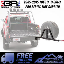 Body Armor 4x4 Swing Arm Tire Carrier Black For 05-15 Toyota Tacoma Tc-5293