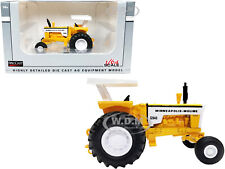 Minneapolis Moline G940 Tractor Wcanopy Yellow 164 Diecast By Speccast Sct795