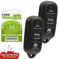 2 Replacement For 2003 2004 2005 2006 Toyota 4runner Key Fob Remote Shell Case