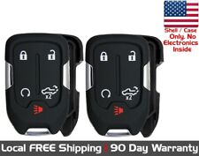 2x New Replacement Proximity Key Fob Shell Case For Select Gm Gmc Vehicles