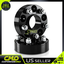 2 40mm Black Hubcentric Wheel Spacers 5x4.5 For 240sx 350z 370z G35 G37 Q50 Q60
