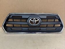 2016-2021 Toyota Tacoma Oem Grille With Trim And Emblem Used Black
