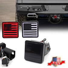 Smoked Red Led Brake Light W Backup Trailer Hitch Cover Fit 2 Towing Hauling