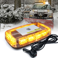 Xprite Amber Led Rooftop Strobe Beacon Light Tow Truck Emergency Warning Flash