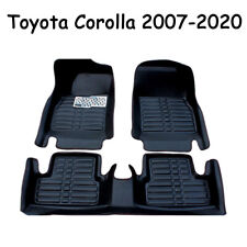 For Toyota Corolla 2007-2020 Car Floor Mats Front Rear Liner Waterproof Mat