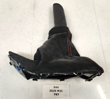  Oem Bmw F87 M2 Competition Boot Hand Brake Handle Alcantara Leather Black 22k