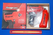 New Snap-on 12 Drive Red Heavy-duty Air Impact Wrench With Boot Muffler Kit