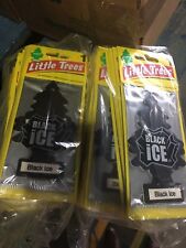 Little Trees Car Air Freshner Black Ice 24 X 1 Pack 24 Individual Packs
