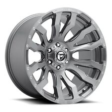 22 Inch Gray Wheels Rims Fuel Blitz D693 22x10 For Jeep Gladiator Jl Set Of 4