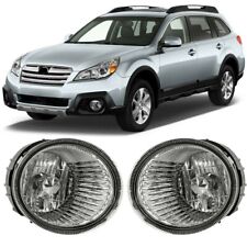 Fog Lights For 2013-2019 Subaru Outback Clear Driving Bumper Lamps Leftright