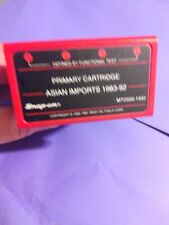 Snap On Mt25001492scanner Cartridge Troubleshooter Asian Imports 1983-92