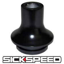 Black Shift Knob Boot Retaineradapter For Automatic Gear Shifter Lever 8x1.25