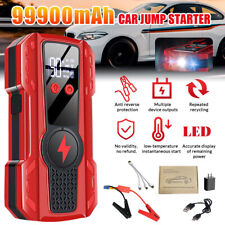 99900mah Car Jump Starter Booster Jumper Box Power Bank Battery Charger Portable