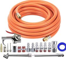 Tool Daily Air Compressor Kit 38 Inch X 25 Ft Hose 18 Pieces Air Tool 14 New