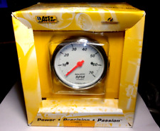 Autometer Arctic White 3-18 In-dash Tachometer Gauge 0-7000 Rpm