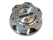 Chrome Synthetic Cnc Billet Engine Oil Filler Cap For Nissan Infiniti Sl