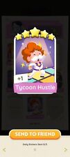 Monopoly Go 5 Stickers Set 18- Tycoon Hustle Read Description