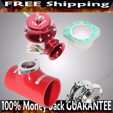 Red Adj Type Rs Blow Off Valve 2.5 Silicone Type S Adapterss Clamps Combo