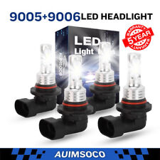 4x For Gmc Sierra 1500 2500 Hd 3500 1999-2006 10000k Led Headlights Lights Bulbs