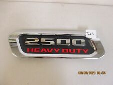 2019-22 Ram 2500 Heavy Duty Chrome Lh Side Emblem Hood Emblem P68362209ac